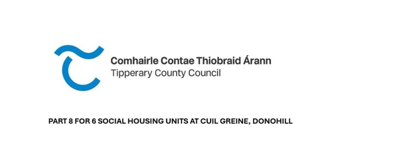 Part 8 - 6 no. social housing units at Cuil Greine, Donohill